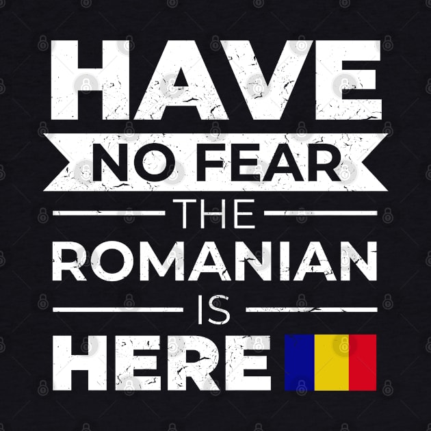 Romanian Is Here Pride Romania Gift by swissles